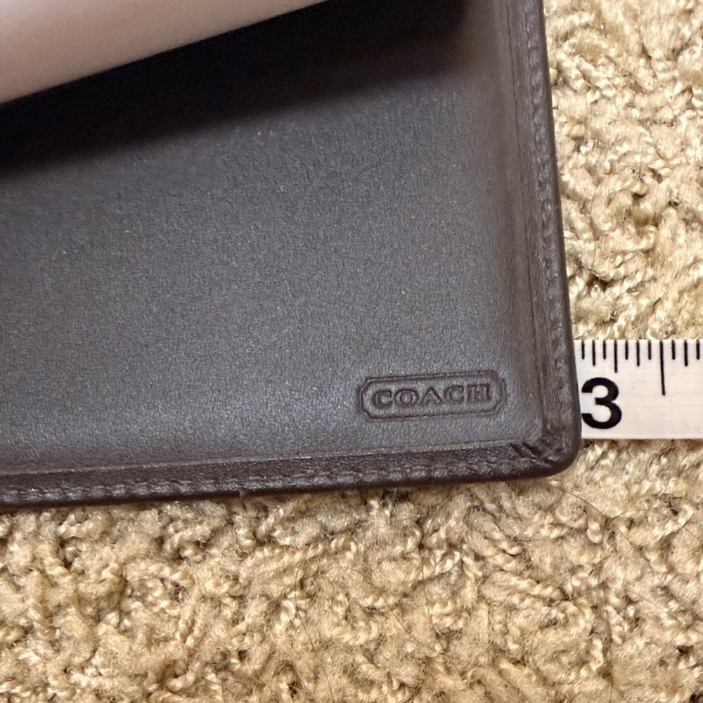 Coach Brown Signature Canvas Organizer - Picture 5 of 9